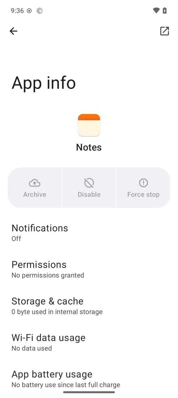 App controls greyed out