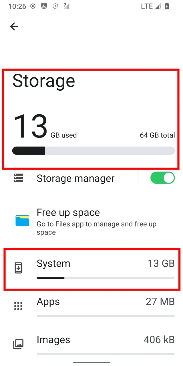 Android OS (Using GB)
